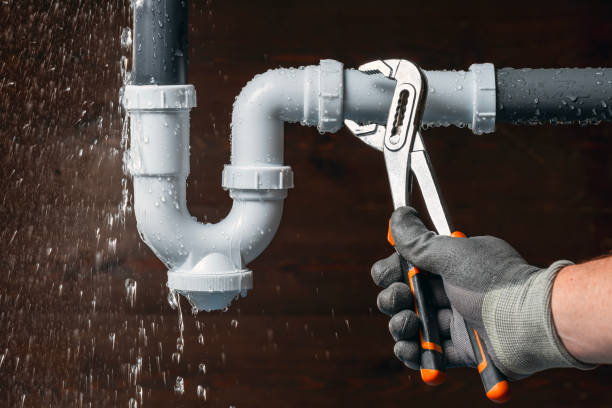 Professional Drain Cleaning technician working in Marshville, NC